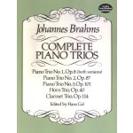 Johannes Brahms Complete Piano Trios noty na housle violoncello klavír – Hledejceny.cz