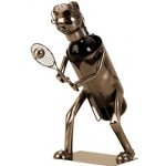 Kovový stojan na víno Tenistka – Zboží Dáma