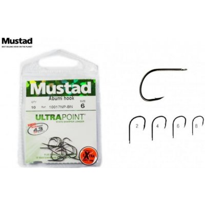 Mustad Abumi vel.8 10ks – Zboží Dáma