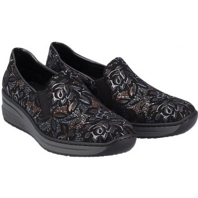 Rieker 48752-90 Schwarz-Metallic 90 – Sleviste.cz