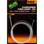 Fox Edges Fluorocarbon Fused Leader 30lbs Kwik Change Swivel vel.7 115cm – Hledejceny.cz