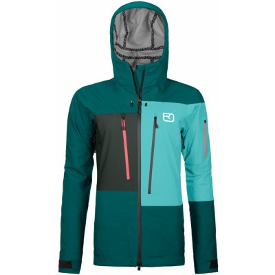 Ortovox W's 3L Deep Shell Jacket Pacific Green – Zboží Mobilmania