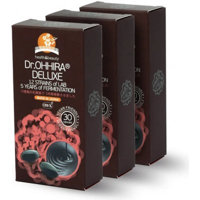 Dr. Ohhira OMX Probiotika Vegan Deluxe 3x 30 kapslí – Hledejceny.cz