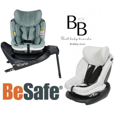 BeSafe iZi TURN i-Size 2025 sea green mélange – Sleviste.cz