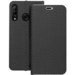 LUNA Book Huawei Y6 2019, carbon černé – Hledejceny.cz