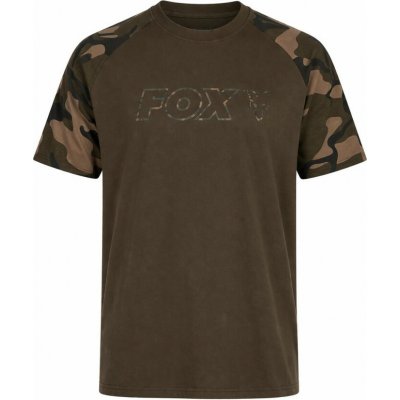 Fox Camo Outline T-Shirt tričko khaki – Zboží Dáma