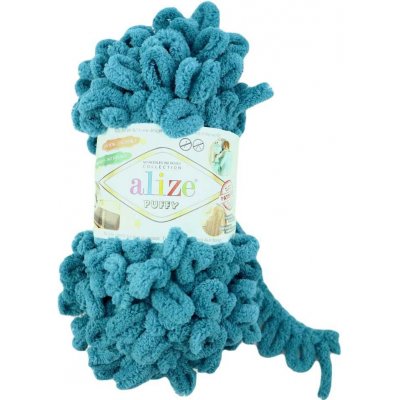 Alize příze Puffy 294 mořská modrá – Zboží Dáma