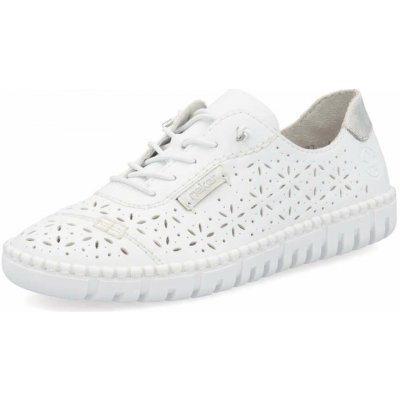 Reiker Dámské polobotky M2354 80 bílá S6 – Hledejceny.cz