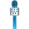 Karaoke Leventi Bezdrátový karaoke mikrofon WS 858 Modrý