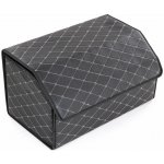 Organizér do kufru auta CAR COMPACT ELEGANT L, 2 přihrádky, skládací, s víkem SIXTOL – Sleviste.cz