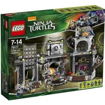 LEGO® Ninja Turtles 79117 invaze do želvího doupěte