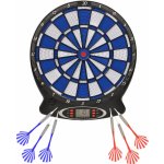 ENERO elektronický terč modré 6 hráčů 43cm + 6 šipek 1006857 – Zboží Mobilmania