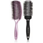 BrushArt Hair Vent blowdry hairbrush with boar bristles kartáč na vlasy s nylonovými a kančími štětinami Large 1 ks – Zboží Mobilmania