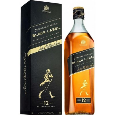 Johnnie Walker Black Label 12y 40% 0,7 l (holá láhev) – Hledejceny.cz