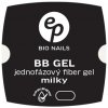 UV gel BIO nails BB Fiber MILKY jednofázový hypoalergenní gel 15 ml