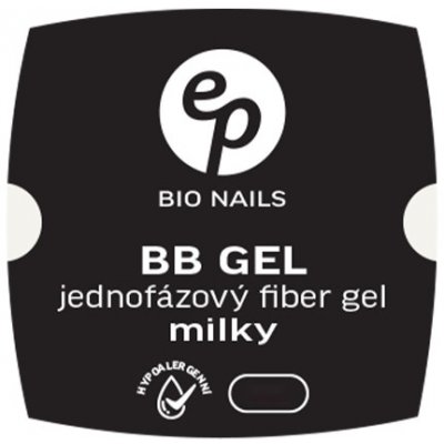 BIO nails BB Fiber MILKY jednofázový hypoalergenní gel 15 ml