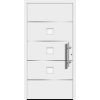 Domovní číslo Splendoor Hliníkové vchodové dveře Moderno M370/P, bílé, 110 P