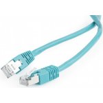 Gembird PP22-1M/G Patch RJ45, cat. 5e, FTP, 1m, zelený – Zboží Mobilmania