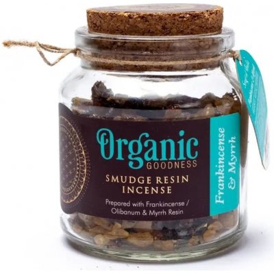 Organic Vykuřovací kadidlová směs z Indie s myrrhou ve sklenici 100 g – Hledejceny.cz