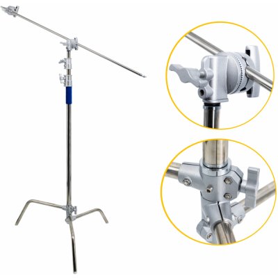 FILM-TECHNIKA C-stand + Boom Arm 290A – Zbozi.Blesk.cz