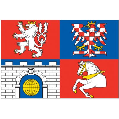 Samolepka vlajky Pardubického kraje Alerion – Hledejceny.cz