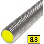Tyč závitová M16 x 2,0 mm délka 1m, DIN 975 ocel tř. 8.8, zinek bílý – Zboží Mobilmania