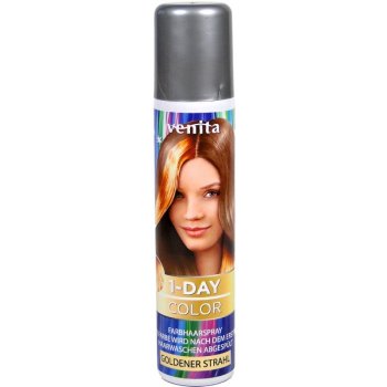 Venita 1-day Color barevný spray na vlasy zlatá 50 ml