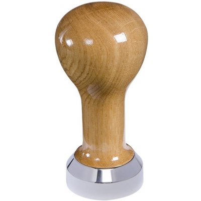 Buna Café Tamper dub lak, nerez lesk, plochý 41 mm – Zbozi.Blesk.cz