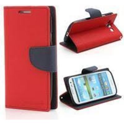 Pouzdro Fancy Book Samsung Galaxy S3 GT-I9300 červeno modré – Zboží Mobilmania