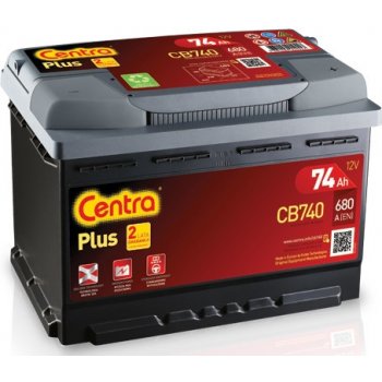 Centra Plus 12V 74Ah 680A CB740 od 2 168 Kč - Heureka.cz