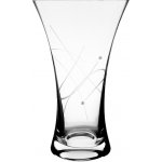 Bohemia Crystal Skleněná váza 5211 galaxie - 250 mm Swarovski, Preciosa – Zboží Mobilmania