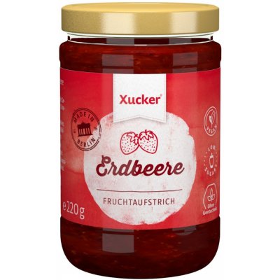 Xucker Strawberry Jam 220 g – Zboží Dáma