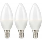Nedis LBE14C351P3 LED žárovka, svíčka, E14, 220V, 2,8W, teplá bílá, 250lm, 2700K, matná, 3ks LBE14C351P3 – Hledejceny.cz