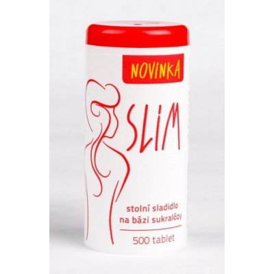 SLIM Stolní sladidlo na bázi sukralózy 30 g tbl.500 – Zboží Mobilmania