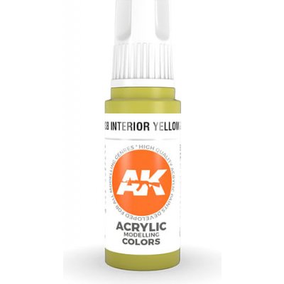 AK Interactive Interior Yellow Green 17 ml – Hledejceny.cz