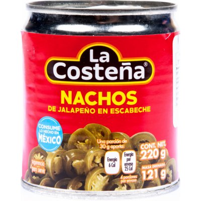 La Costeňa Jalapeno nacho krájené 220 g