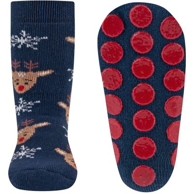 Ewers Dětské ponožky s protiskluzem Sobi – Zboží Mobilmania