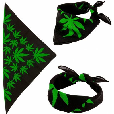 šátek bavlněný černý Ganja – Zbozi.Blesk.cz