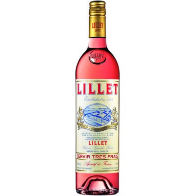 Lillet Rose Aperitiv 17% 0,75 l (holá láhev)