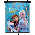 SEVEN Sluneční clona Roletka Ledové Království True Plast, Polyester 1 ks 40x35 cm