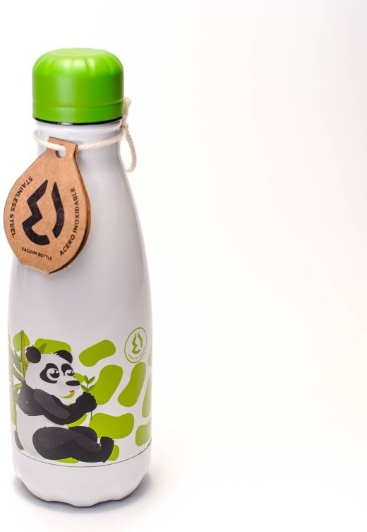Water Revolution Dětská nerezová Termo láhev na pití Panda Potravinářská nerezová ocel 18/8 350 ml
