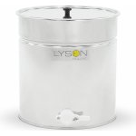 LYSON Nádoba stáčecí a čeřící nerezová 50 l, plastový kohout 6/4, (FI 400, H 440) OPTIMA LINE – Zboží Dáma