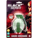 Teddies ruční granát plast 10 cm na baterie se zvukem se světlem na kartě – Zboží Dáma