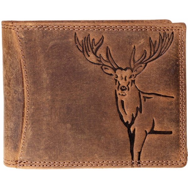 HL Luxusní kožená peněženka s jelenem od 590 Kč - Heureka.cz
