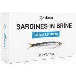 GymBeam Sardinky ve vlastní šťávě 125 g – Zboží Dáma