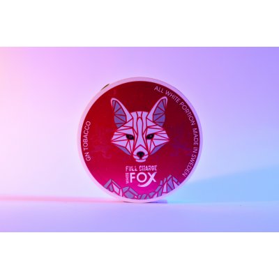 WHITE FOX Nikotinové sáčky Full Charge 16,5 mg/g 20 sáčků – Hledejceny.cz
