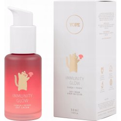 Yope Immunity Glow Chaga Poppy hydratační denní krém 50 ml