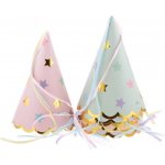 Paper Design Čepička papírová 6ks,14,5cm Hvězdičky a stužky mix – Zboží Mobilmania
