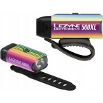 Lezyne Hecto Drive 500XL přední neo metalic – Hledejceny.cz