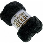 Jerry Fabrics deka s dlouhým vlasem Černá 150x200 – Sleviste.cz